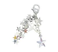 THINCAN Léger Star Ornement Phone Lanyard Handmade Handmade Décoration Portable Mode Accessoire Pour Les Amateurs De Hip Hop