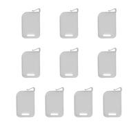 THINCAN Lot de 10 boîtes de rangement en plastique pour cartes de commerce - Silencieux - Séparateur de panneau - Pour barrière de rangement