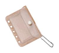 THINCAN Lot de 10 étuis transparents pour cartes à 5 compartiments - Boîtes de rangement étanches pour cartes, billets, pièces - PP, transparent, Taille unique