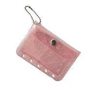 THINCAN Lot de 10 étuis transparents pour cartes à 5 compartiments - Boîtes de rangement étanches pour cartes, billets, pièces - PP, e, Taille unique