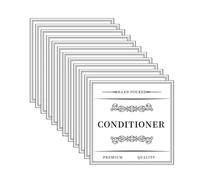THINCAN Lot de 12 étiquettes autocollantes étanches pour salle de bain pour savon à main, savon, shampoing, après-shampoing, bouteilles de lavage du corps