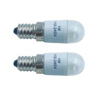 THINCAN Lot de 2 ampoules LED de rechange pour machine à coudre 1 W Petite lampe LED Pygmy Petite lampe à vis pour artisanat et couture