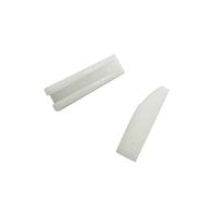 THINCAN Lot de 2 pièces de rechange en plastique solide Accessoires de mâchoire pour bijoux Cellules nasales plates Design portable et résistant aux rayures