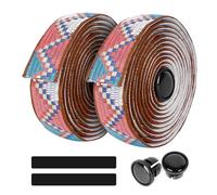 THINCAN Lot de 2 rubans adhésifs antidérapants pour guidon de vélo - Anti-vibrations - Absorbe la transpiration - Facile à installer - Accessoire de vélo avec le vélo