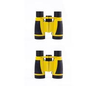 THINCAN Lot de 2 télescopes d'exploration en plein air pour enfants - Durabilité - Jouets anti-chocs pour les observateurs d'oiseaux - Camping - Durabilité - Avec boussole