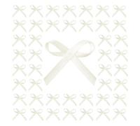 THINCAN Lot de 200 nœuds multicolores en ruban de satin pour emballage cadeau brutalité mariage décoration carte fabrication