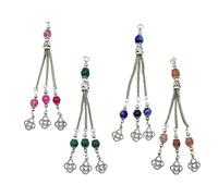 THINCAN Lot de 4 pompons portables - Accessoires de bijoux solides