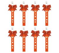 THINCAN Lot de 8 porte-clés élégants à paillettes pour pom-pom girl Accessoires Pierres Ressources Jubilation Bowknot Ruban Sports Team Spirit Cadeaux Bowknot Keychain, b, taille unique