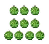 THINCAN Lunettes anti-ombre Ornement de Noël Revêtement réfléchissant et suspension simple Décoration de maison de Noël créative Ornement résistant aux couches