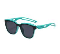 THINCAN Lunettes de soleil tendance - Pour adulte - Pêcheur de randonnée, Cadre bleu noir et