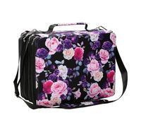 THINCAN Marqueur d'art multifonctionnel avec grande capacité Porte-stylo Sac de transport 168/224 Marqueur à fente Sac de transport avec bandoulière Grande capacité Trousse à crayons, Toile colorée