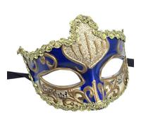 THINCAN Masque de mascarade Masque pour les yeux peint à la main Accessoire de costume d'Halloween pour Halloween Femmes Halloween Masquerade Eyewears
