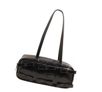 THINCAN Mode Femmes PU Cuir Sac à bandoulière Sac à main Arcs Sac à main pour faire du shopping et sortir avec suffisamment de capacité Arcs PU Sac de soirée, Noir