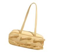 THINCAN Mode Femmes PU Cuir Sac à bandoulière Sac à main Arcs Sac à main pour faire du shopping et sortir avec suffisamment de capacité Arcs PU Sac de soirée, jaune