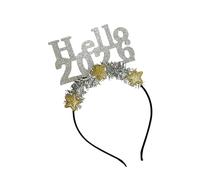 THINCAN Nouvel An Hairhoop Head Accessoire Année 2026 Bandeau à Paillettes pour Familles Nouvelle Fête Dressing Festival Accessoires Cheveux pour Eva