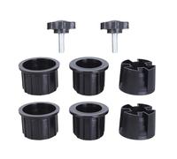 THINCAN Patios Table Lot de 2 8 embouts pour parasol stabilité de table et mesures de protection contre les rayures.