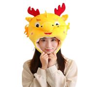 THINCAN Peluche Dragon 3D pour Famille Gethering Enfants Belle Mascotte Respirant