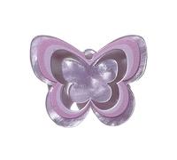 THINCAN Pendentif papillon exquis en acrylique idéal pour la fabrication de bijoux piège en acrylique Porte-papillons avec cerceaux Colliers