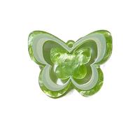 THINCAN Pendentif papillon exquis en acrylique idéal pour la fabrication de bijoux piège en acrylique Porte-papillons avec cerceaux Colliers