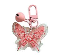 THINCAN Pendentif téléphone à la main Roman Acrylique Chute Fille Cœur Boucle de téléphone Niche Porte-clés Perles faites à la main Bijoux