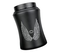 THINCAN Petite crémation Porte-cendres en acier inoxydable Monuments Citrouille Cendres Urne funéraire Urne pour animaux de compagnie Sécurité Sécurité extérieure Ennemi des animaux de compagnie