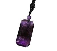 THINCAN Pierre précieuse naturelle coupe lisse collier réglable bijoux confortable collier pierre cadeau spéciale pour peau sensible, taille unique, Comme décrit, Comme décrit