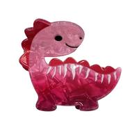 THINCAN Pinces à cheveux drôle de dinosaure de dessin animé Grande pince Accessoire antidérapant pour femmes filles Mince Mignon Dinosaure Accessoires Barrette Crabe Crabe, taille unique, comme décrit