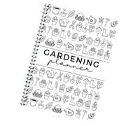 THINCAN Planificateur de jardin de fleurs épais Entretien des plantes Plan d'irrigation Organisateurs Outils de jardin Illustrations pour le jardinier amateur