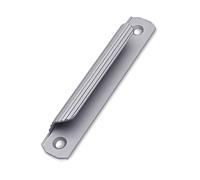 THINCAN Poignée de porte coulissante en alliage d'aluminium pour armoire, porte, meubles, tiroirs, armoire, curseur de fenêtre, matériel de tirage, tirette de fenêtre de portail, poignée