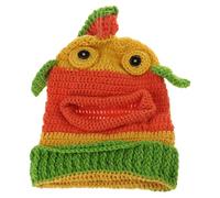 THINCAN Poisson clown 3D pour femmes hommes tissé à la main Halloween pour la famille accessoire de costume novel adulte