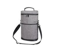 THINCAN Porte-bouteille de vin thermique anti-fuite avec amovible pour camping voyage plage voyage pique-nique portable accessoires bouteilles de vin sac organisateur