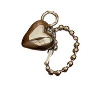 THINCAN Porte-clés en forme de cœur charme sac mignon pendentif perles porte-clés sacs à dos porte-clés porte-clés groupes d'âge clé cœur