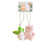 THINCAN Porte-clés magnétique pour ours jouet pour accessoires de jouets cadeaux carnival prix pour enfants sac à dos enfants cadeaux chiot thème
