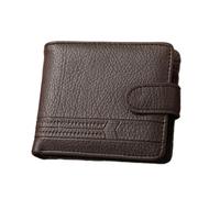 THINCAN Portefeuille moderne en cuir synthétique pour hommes Prix pratique et pratique pour un usage quotidien, Abk