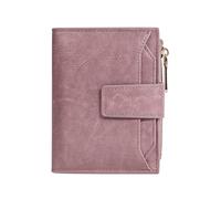 THINCAN Portefeuille pour femme Porte-cartes de crédit Porte-monnaie Élégants Points de changement Mode Portefeuille court en cuir PU pour voyage Changement de cuir Petit style coréen Porte-cartes de