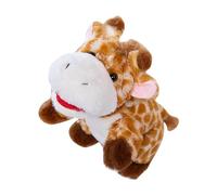 THINCAN Poupée douce 3D Jungle Animal Main Poupée Poupée Noël Goodie Bagfiller Enfants Interaction Histoires Raconter Jouet Props de scène