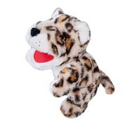 THINCAN Poupée douce 3D Jungle Animal Main Poupée Poupée Noël Goodie Bagfiller Enfants Interaction Histoires Raconter Jouet Props de scène