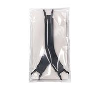 THINCAN Pour la sécurité triangulaire Support de sangle de main Doigt Grip Ceinture élastique pour tablette pour tablette de 9 à 10 pouces Pad Noir