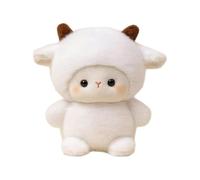 THINCAN Premium Pp Coton Peluche Bureau Ami Dessin animé Étude Compagnon Jouet pour Enfants Cadeau éducatif Jouet en Peluche Multifonctionnel pour Étude et Décors