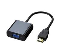 THINCAN Prise en charge de l'adaptateur VGA 1920 x 1080p pour un affichage fluide sur 1920 x 1080p et projecteur Easy Setups clair