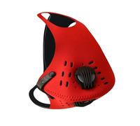 THINCAN Protection du visage réglable et réutilisable avec filtres à carbone Valves pour le cyclisme Masque facial de sport