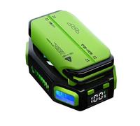 THINCAN Refroidisseur de téléphone pour les jeux Ventilateur général de refroidissement de téléphone avec batterie de 1800 mAh Refroidisseur de téléphone de jeu pour téléphone