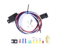 THINCAN Relais de mise à la terre pour moteur automobile 12 V 4 câbles pour ventilateurs de refroidissement contrôlés par thermostat Relais de ventilateur électrique