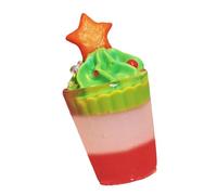 THINCAN Résine robuste faite à la main Café Latte Art Maisons de poupées miniatures Accessoires portables pour les collectionneurs et les cadeaux qui donnent une collection de Noël unique