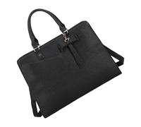 THINCAN Sac pour ordinateur portable pour femme Sac à bandoulière en cuir PU Sac à main pour bureau d'affaires Sac à main Ordinateur Sac à main léger Top Portefeuille élégant Affaires, Noir