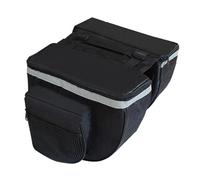 THINCAN Sacoche de coffre étanche pour siège arrière de vélo avec bord réfléchissant - Selle de vélo double face