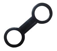 THINCAN Sangle de masque de plongée en silicone - Support de tube de plongée - Clip de retenue - Masque de plongée - Support de tube - Clip de plongée - RAGAINER