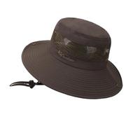 THINCAN Seau de protection solaire extérieur sport randonnée ombre soleil large incurvé respirant protection solaire plage, Vert armée, taille unique