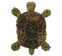 THINCAN Snuffle Jouet pour chien en forme de tortue, résistant à la mastication, doux