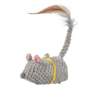 THINCAN Souris électrique pour chat avec batterie de grande capacité Jouet en peluche pour jouer à l'ennui Chat Automatique Teaser